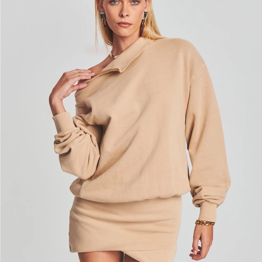 CHARLOTTE TERRY SWEATSHIRT DRESS